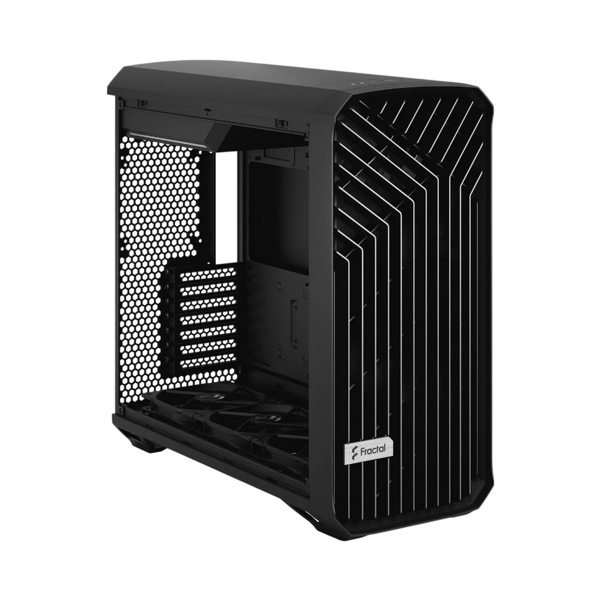 Fractal Design Torrent Mid-Tower Case (Black, Solid Steel Side Panel) — Being Shipped