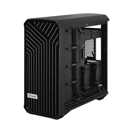 Fractal Design Torrent Mid-Tower Case (Black, Solid Steel Side Panel) — Being Shipped