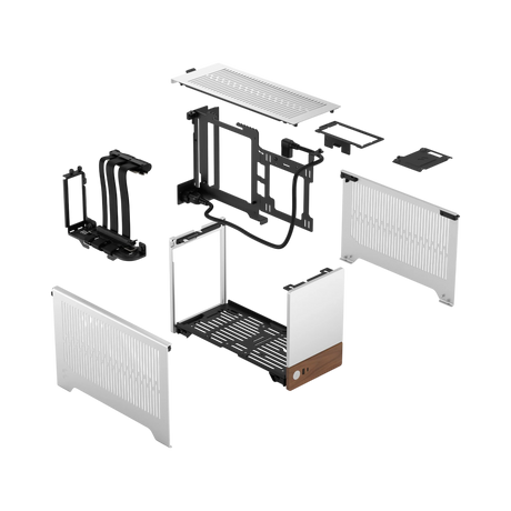 Fractal Design Terra Mini-ITX Small Form Factor PC Case (Silver) — Being Shipped