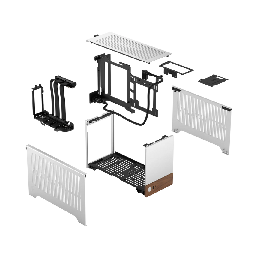 Fractal Design Terra Mini-ITX Small Form Factor PC Case (Silver) — Being Shipped