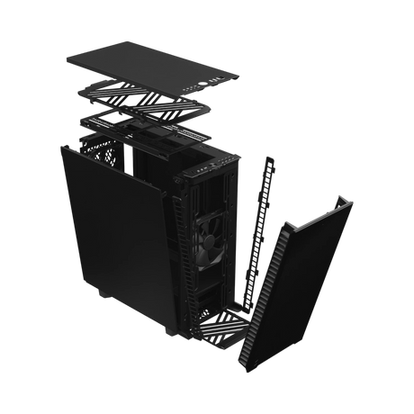 Fractal Design Define 7 Compact Mid-Tower Case (Solid Black Panels) — Being Shipped