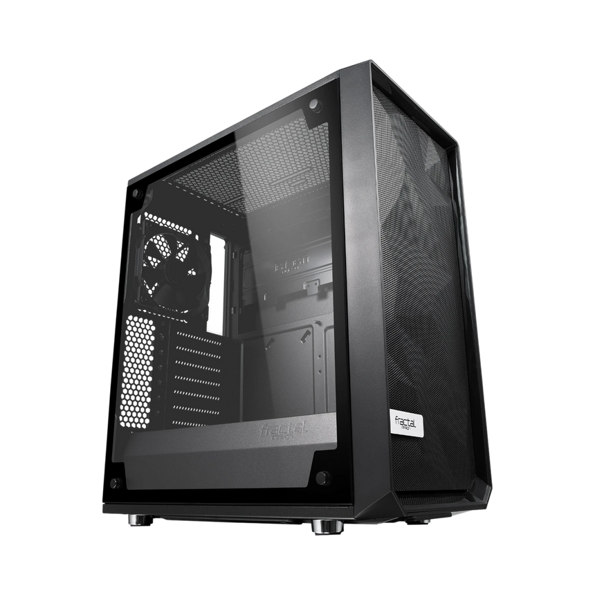 Fractal Design Meshify C Mid-Tower Case (Tempered Glass, Black) — Being Shipped
