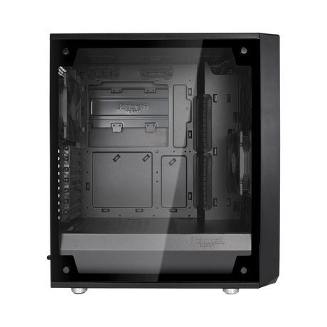 Fractal Design Meshify C Mid-Tower Case (Tempered Glass, Black) — Being Shipped