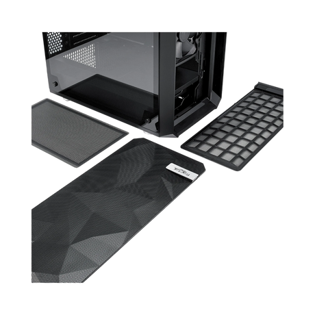 Fractal Design Meshify C Mid-Tower Case (Tempered Glass, Black) — Being Shipped