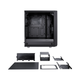 Fractal Design Meshify C Mid-Tower Case (Tempered Glass, Black) — Being Shipped
