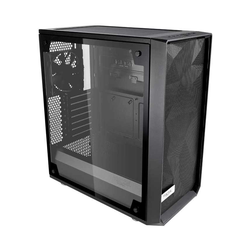 Fractal Design Meshify C Mid-Tower Case (Tempered Glass, Black) — Being Shipped