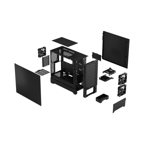 Fractal Design Pop Air Mid-Tower Case (Black) — Being Shipped