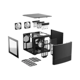 Fractal Design Node 804 Micro-ATX Computer Case (Windowed, Black) — Being Shipped