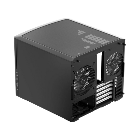 Fractal Design Node 804 Micro-ATX Computer Case (Windowed, Black) — Being Shipped