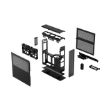 Fractal Design Ridge Mini-ITX Small Form Factor Case (Black) — Being Shipped