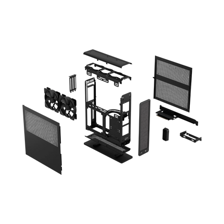 Fractal Design Ridge Mini-ITX Small Form Factor Case (Black) — Being Shipped