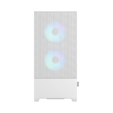 Fractal Design Pop Air RGB Mid-Tower Case (White Tempered Glass, Clear Tint) — Being Shipped