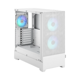 Fractal Design Pop Air RGB Mid-Tower Case (White Tempered Glass, Clear Tint) — Being Shipped