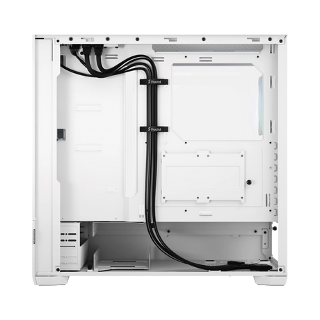 Fractal Design Pop Air RGB Mid-Tower Case (White Tempered Glass, Clear Tint) — Being Shipped