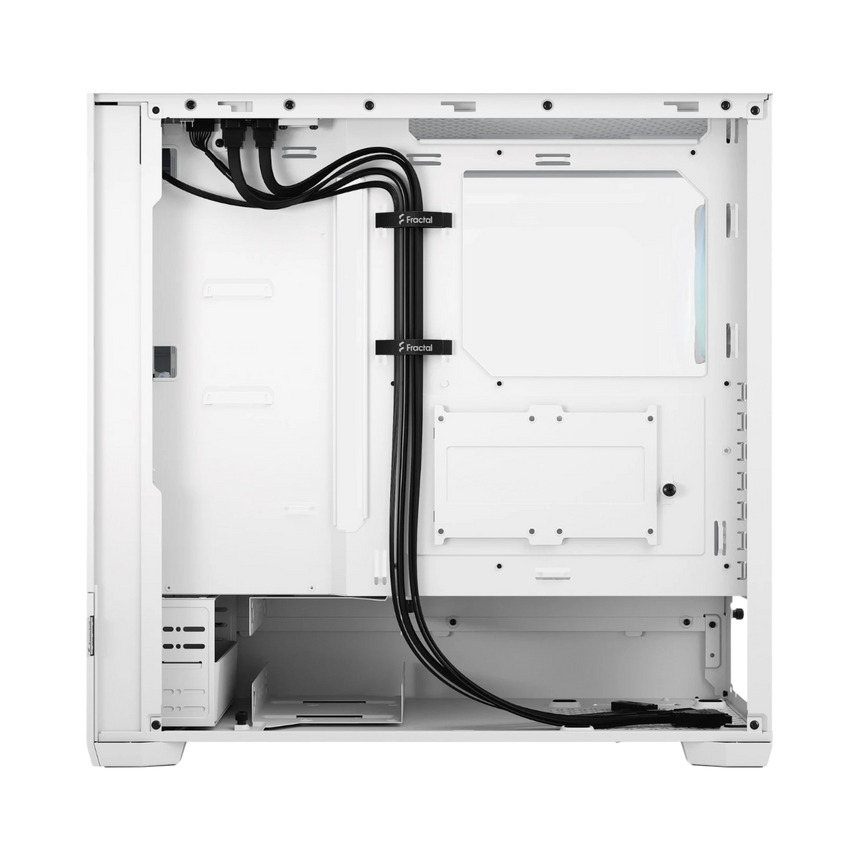 Fractal Design Pop Air RGB Mid-Tower Case (White Tempered Glass, Clear Tint) — Being Shipped