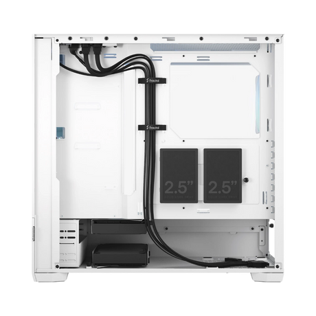Fractal Design Pop Air RGB Mid-Tower Case (White Tempered Glass, Clear Tint) — Being Shipped