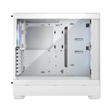 Fractal Design Pop Air RGB Mid-Tower Case (White Tempered Glass, Clear Tint) — Being Shipped