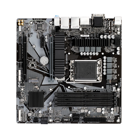 Gigabyte Q670M D3H DDR4 Q670 Chipset LGA1700 Socket Micro ATX Motherboard — Being Shipped