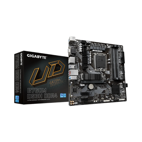 Gigabyte B760M DS3H AX DDR4 LGA 1700 Micro-ATX Motherboard — Being Shipped