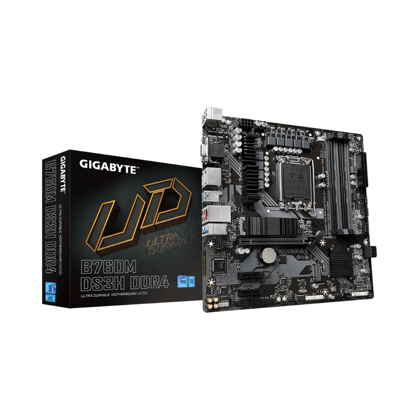 Gigabyte B760M DS3H AX DDR4 LGA 1700 Micro-ATX Motherboard — Being Shipped