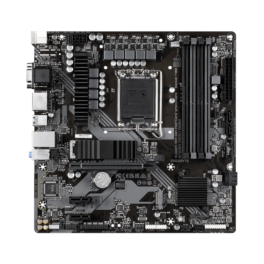 Gigabyte B760M DS3H AX DDR4 LGA 1700 Micro-ATX Motherboard — Being Shipped
