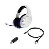 HyperX Cloud Stinger Core Wireless Gaming Headset (White/Blue) — Being Shipped