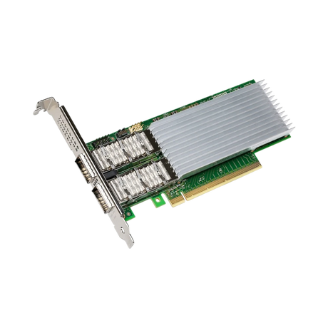 Intel PCIe 4.0 x16 QSFP28 x 2 Ethernet Network Adapter — Being Shipped