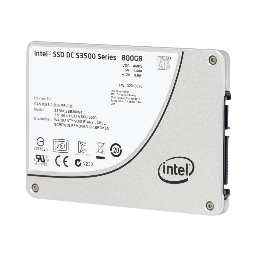 Intel DC S3500 800GB 2.5" SATA 6Gb/s MLC Internal SSD — Being Shipped