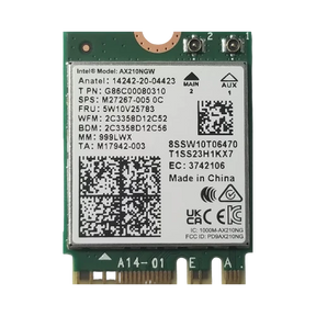 Intel Wi-Fi 6E AX210 M.2 2230 Network Adapter — Being Shipped