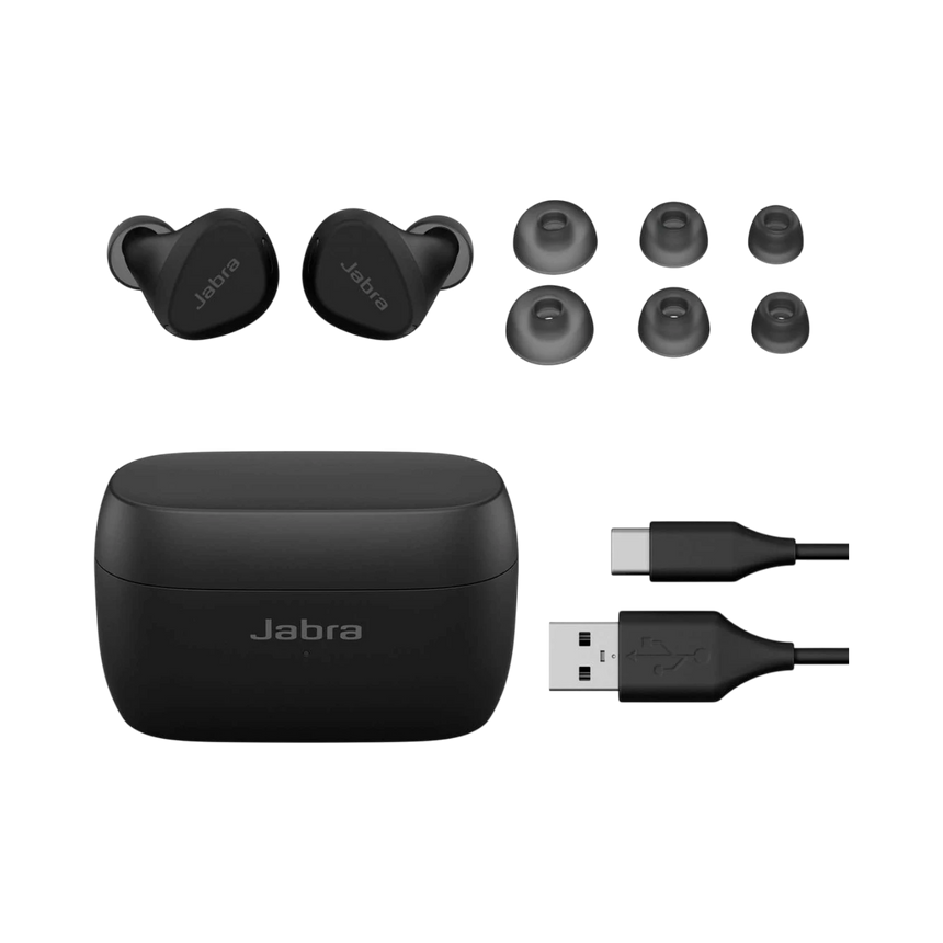 Jabra Elite 4 Active True Wireless Noise Cancelling In-Ear Headphones (Black) — Being Shipped