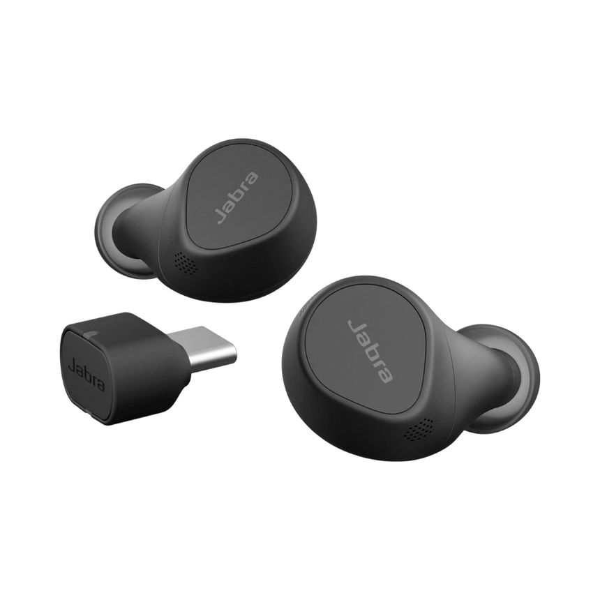 Jabra Evolve2 Buds USB-C MS Earbuds with USB-C Bluetooth Dongle for Microsoft Teams — Being Shipped