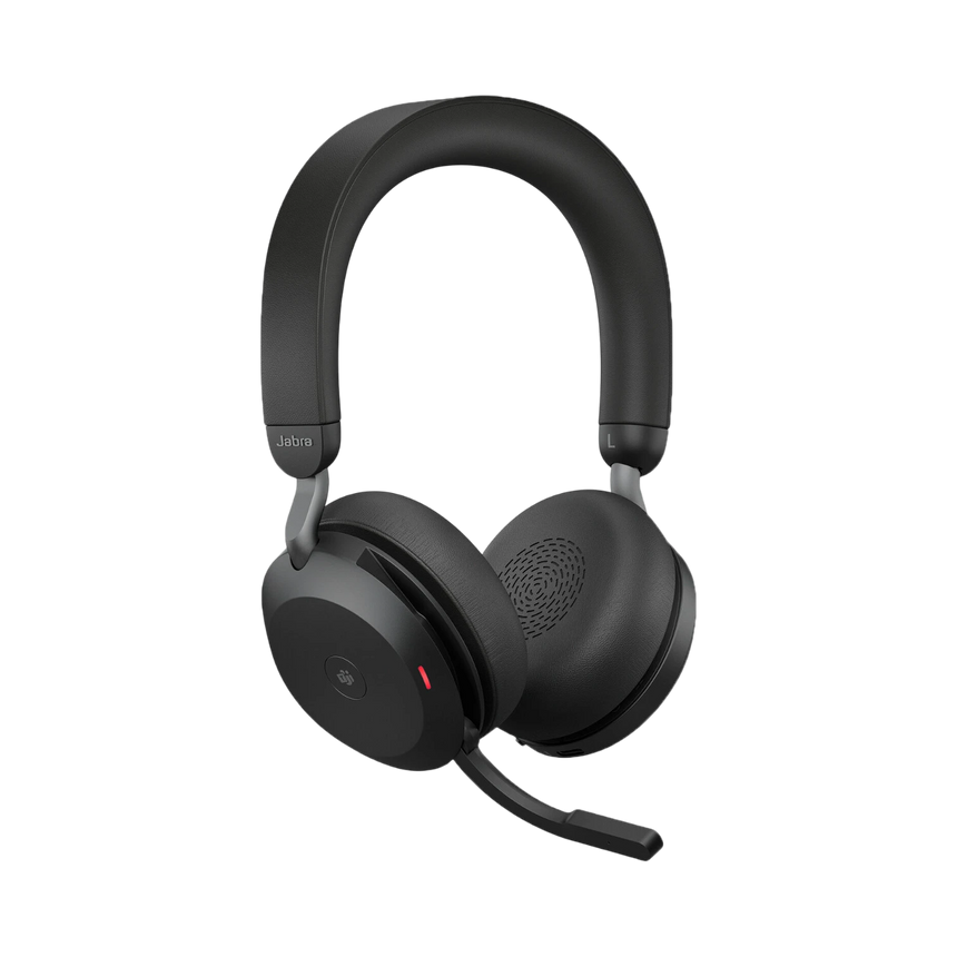 Jabra Evolve2 75 MS Wireless Noise-Canceling Headset (Black) — Being Shipped