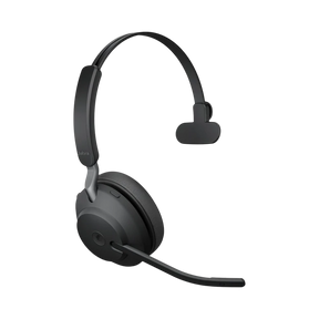 Jabra Evolve2 65 Mono Wireless On-Ear Headset (Unified Communication, USB Type-A, Black) — Being Shipped
