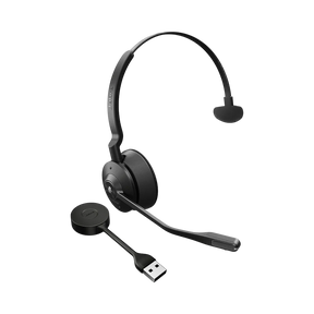 Jabra Engage 55 UC Mono USB-A Wireless Headset with Charging Stand (TAA) — Being Shipped