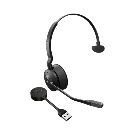 Jabra Engage 55 UC Mono USB-A Wireless Headset with Charging Stand (TAA) — Being Shipped