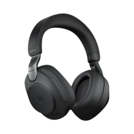 Jabra Evolve2 85 Noise-Canceling Wireless Over-Ear Headset (Microsoft Teams, USB Type-A, Black) — Being Shipped