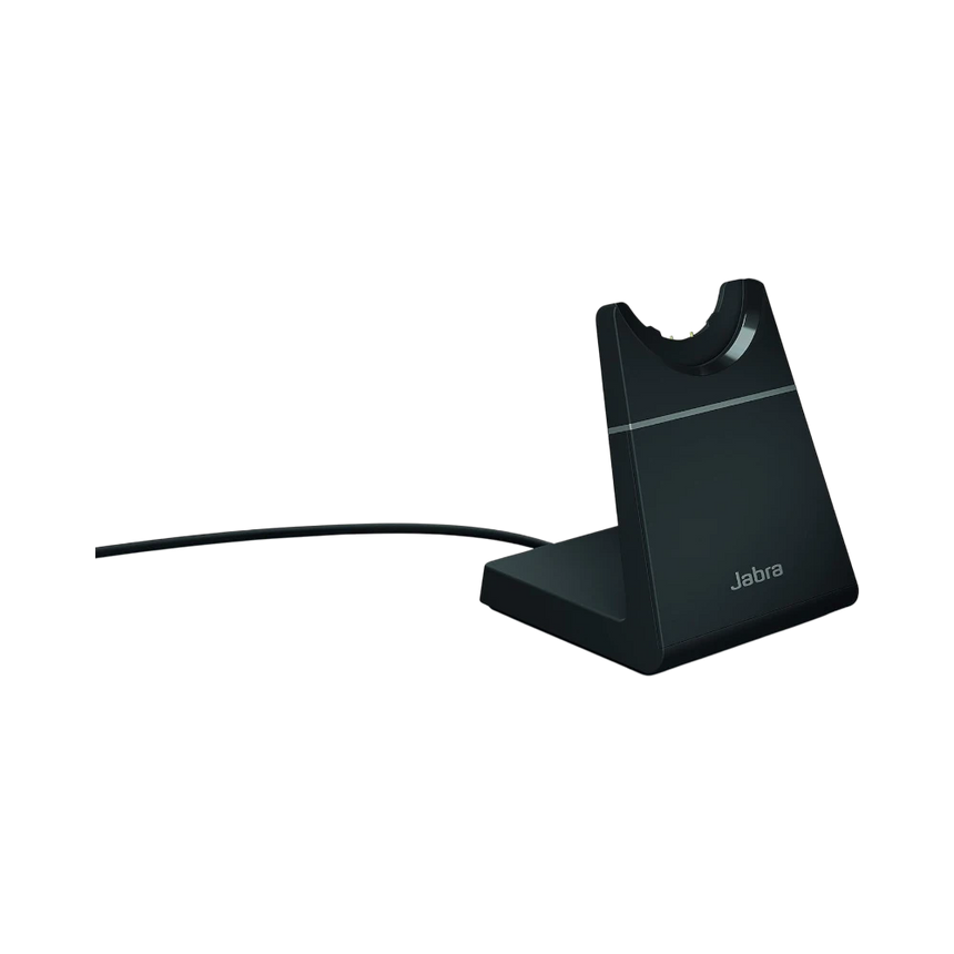 Jabra Evolve2 65 Stereo Wireless On-Ear Headset with Stand (Microsoft Teams, USB Type-C, Black) — Being Shipped