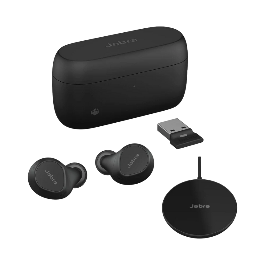 Jabra Evolve2 Buds USB-A MS Earbuds with USB-A Bluetooth Dongle — Being Shipped