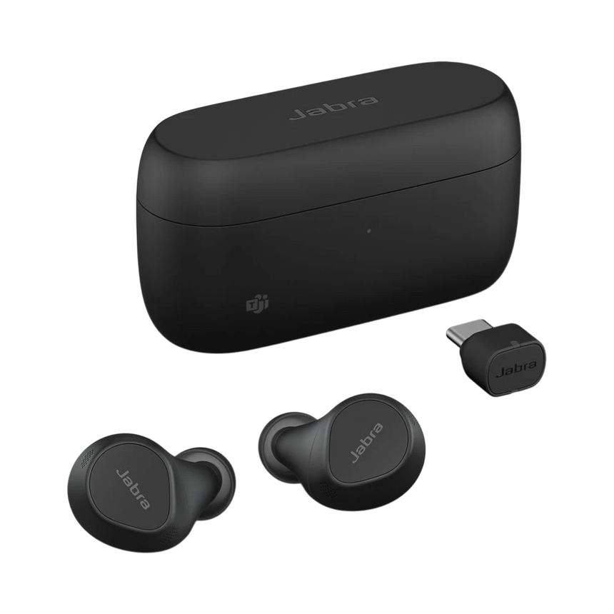 Jabra Evolve2 Buds USB-A MS Earbuds with USB-A Bluetooth Dongle — Being Shipped