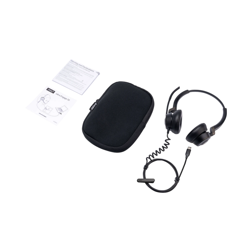 Jabra Engage 50 II USB-C UC Stereo Wired Headset — Being Shipped