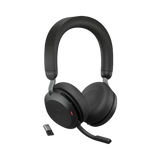 Jabra Evolve2 75 MS Wireless Noise-Canceling Headset (Black) — Being Shipped