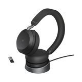 Jabra Evolve2 75 MS Wireless Noise-Canceling Headset (Black) — Being Shipped