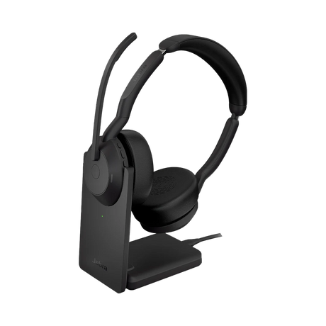 Jabra Evolve2 55 Link380c USB-C Stereo Wireless Headset with Stand (North America) — Being Shipped