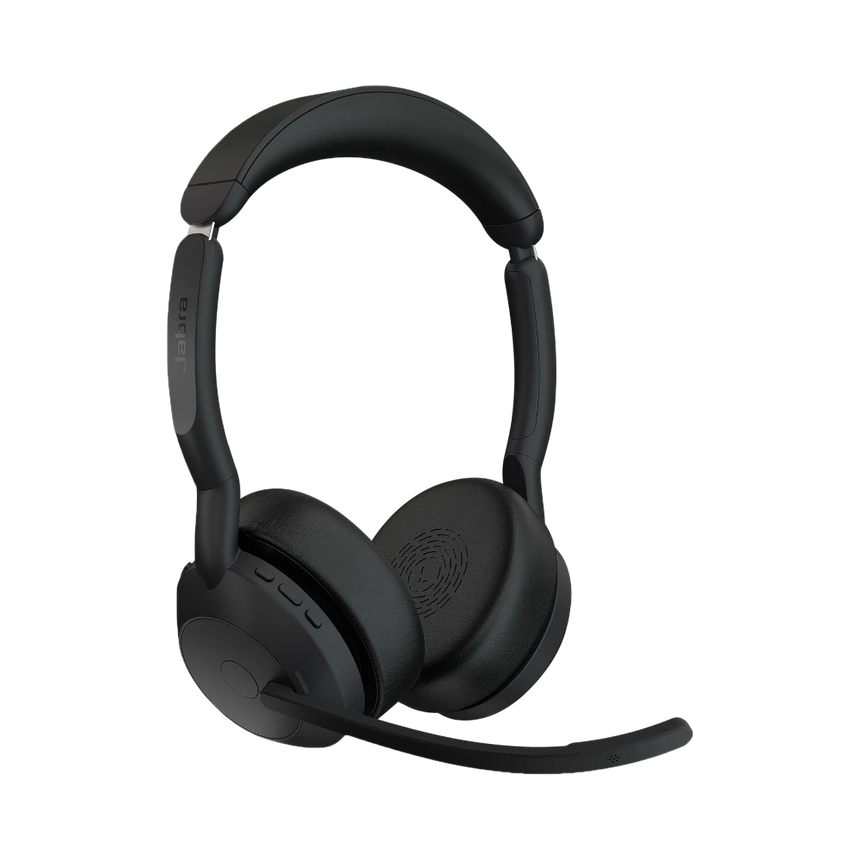 Jabra Evolve2 55 Link380c USB-C Stereo Wireless Headset with Stand (North America) — Being Shipped