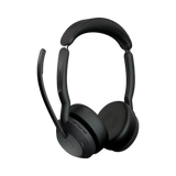 Jabra Evolve2 55 Link380c USB-C Stereo Wireless Headset with Stand (North America) — Being Shipped