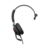 Jabra Evolve2 40 SE Mono Wired On-Ear Headset (Unified Communications, USB-A, Black) — Being Shipped