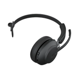 Jabra Evolve2 65 Mono Wireless On-Ear Headset (Microsoft Teams, USB Type-A, Black) — Being Shipped
