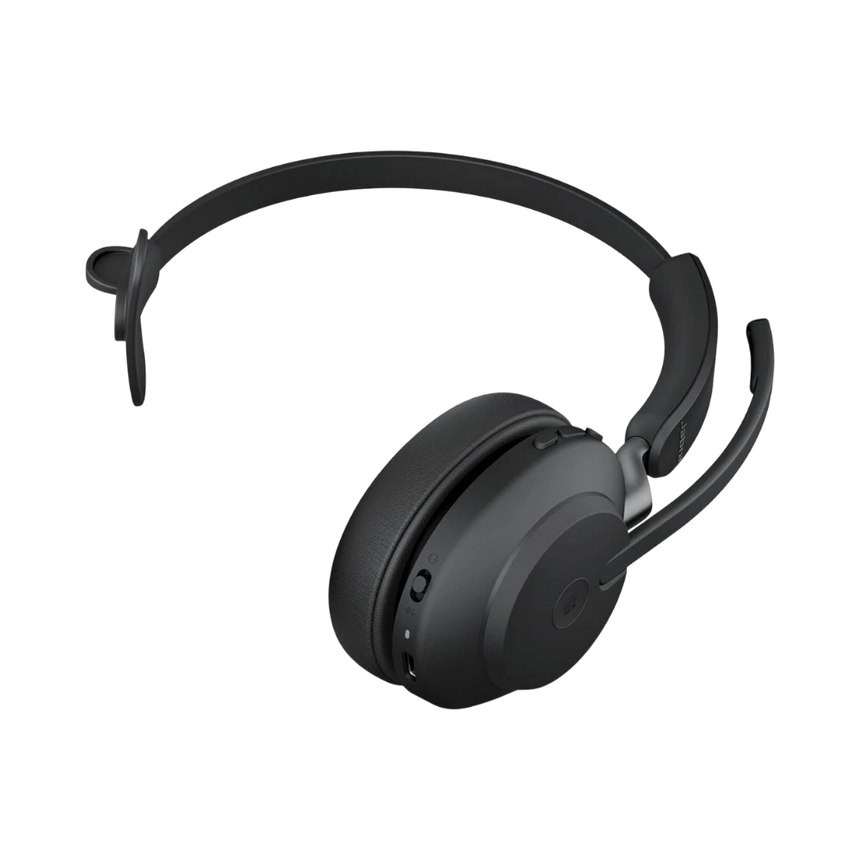 Jabra Evolve2 65 Mono Wireless On-Ear Headset (Microsoft Teams, USB Type-A, Black) — Being Shipped