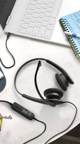 Jabra Encore Biz 1500 Duo Quick Disconnect Headset — Being Shipped