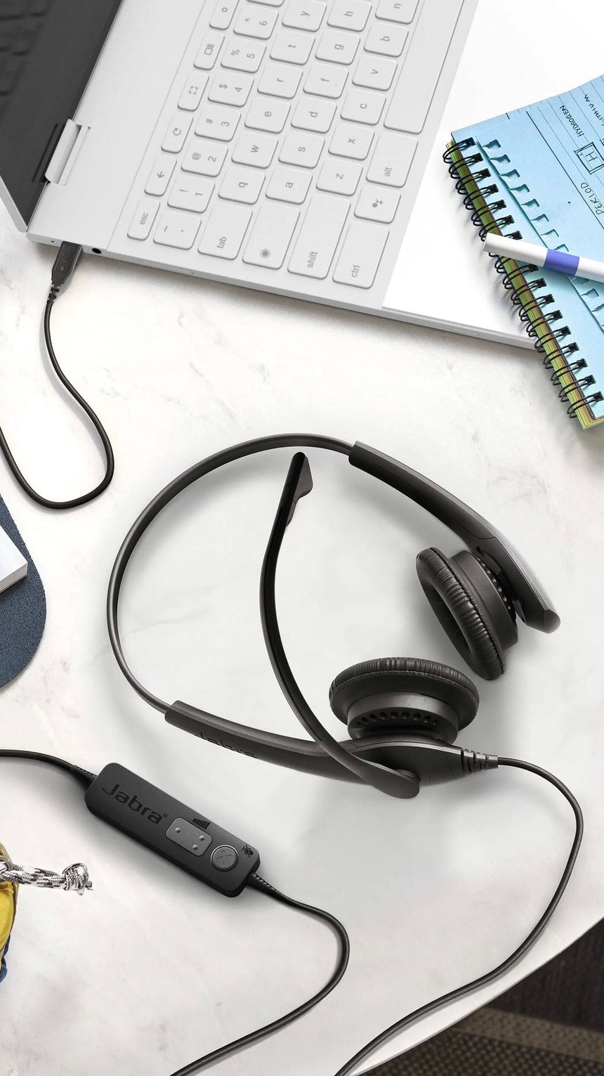 Jabra Encore Biz 1500 Duo Quick Disconnect Headset — Being Shipped
